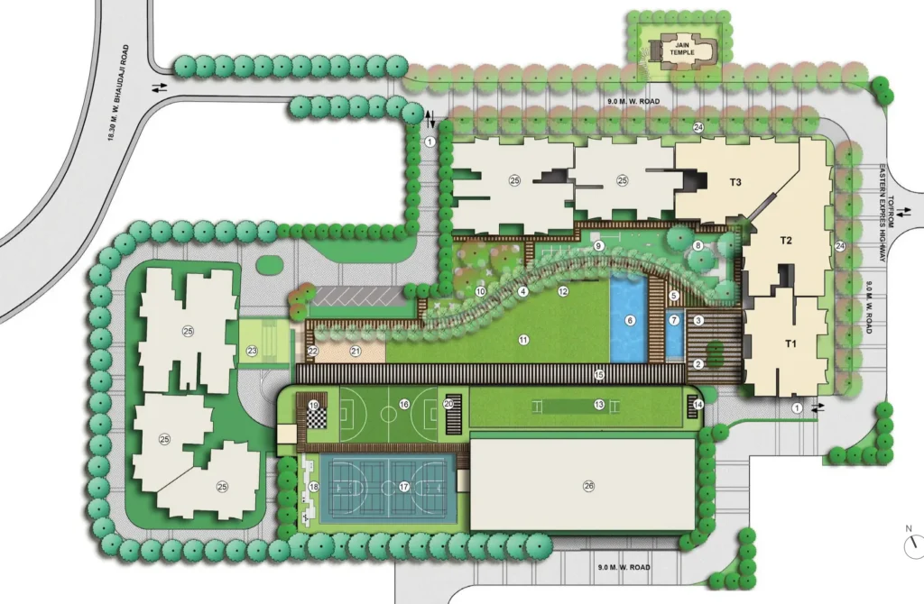 Lodha Divino Matunga Master Plan