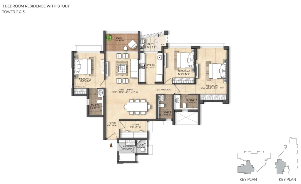 Lodha Divino Matunga Unit Plan 2